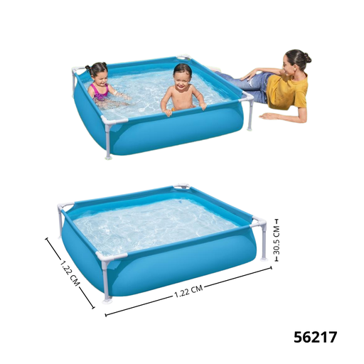 56217 BESTWAY 48 X 48 X 121.22M X 1.22M X 30.5CM MY FIRST FRAME POOL 56217