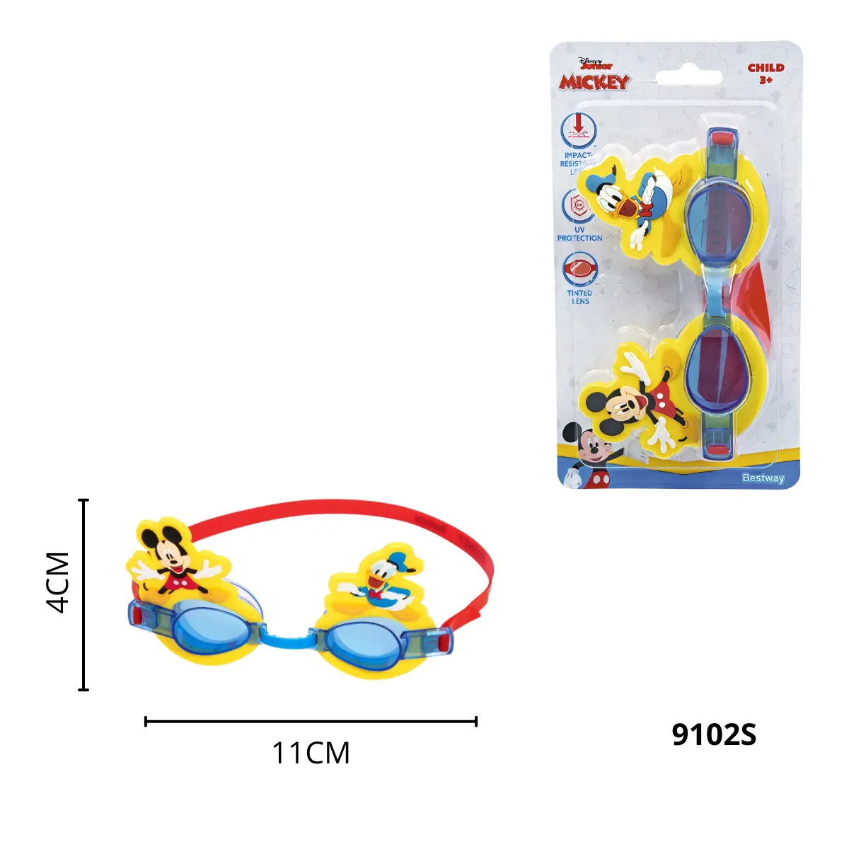 GAFA ACUATICA MICKEY FRIENDS 9102S