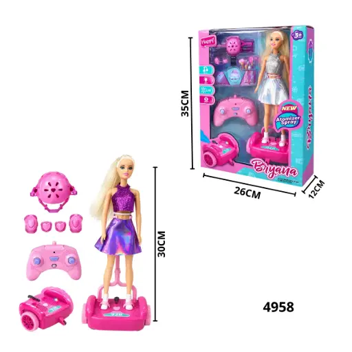 C4958 MUÑECA PATINADORA CONTROL REMOTO C4958