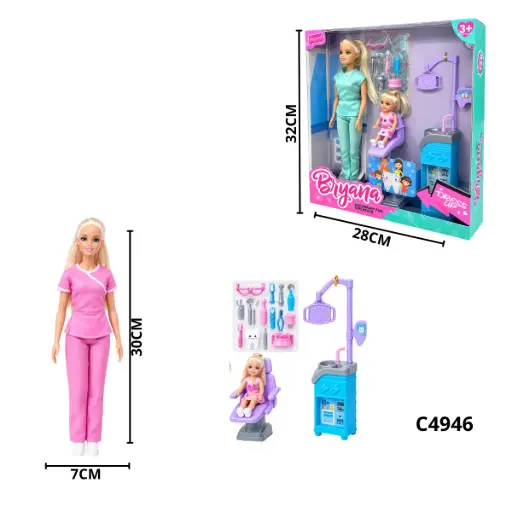 MUÑECA CON ODONTOLOGIA C4946