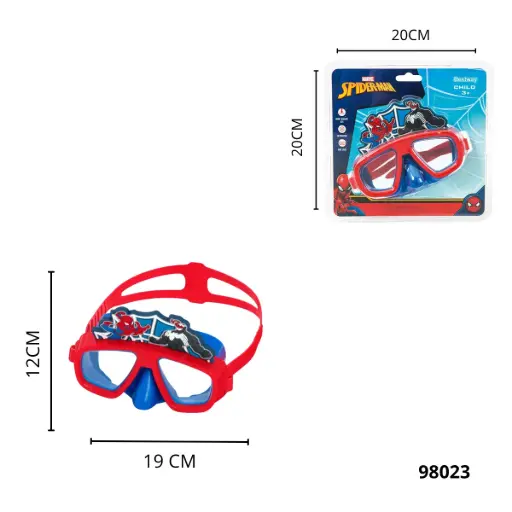 CARETA ACUATICA SPIDERMAN BESTWAY 98023