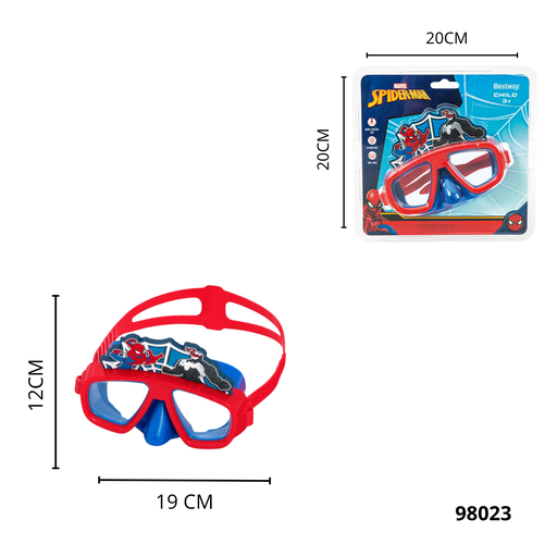 98023 CARETA ACUATICA SPIDERMAN BESTWAY 98023