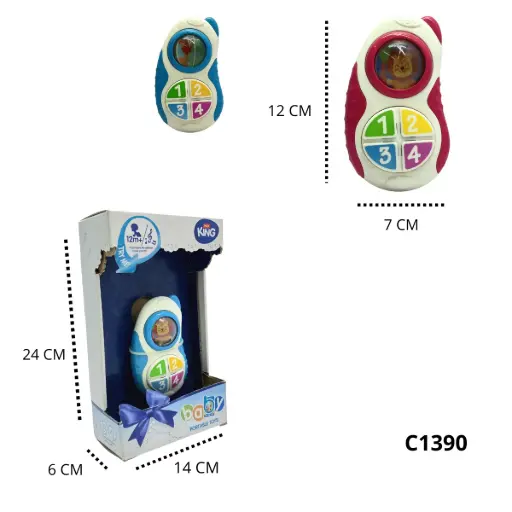 C1390 CELULAR INFANTIL DIDÁCTICO C1390