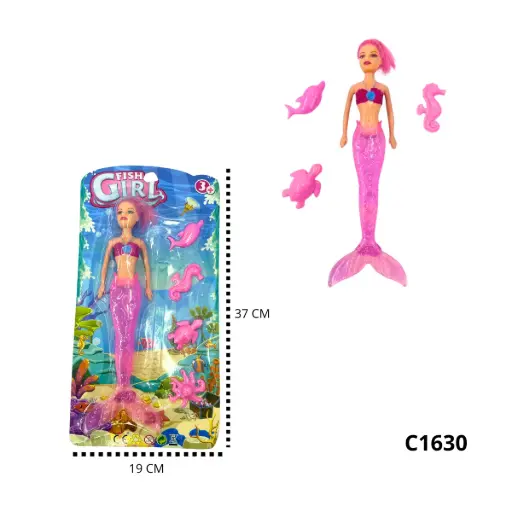 C1630 MUÑECA BLISTER SIRENA C1630