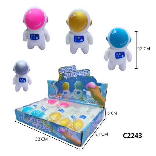 C2243 SQUISHY ASTRONAUTA C2243