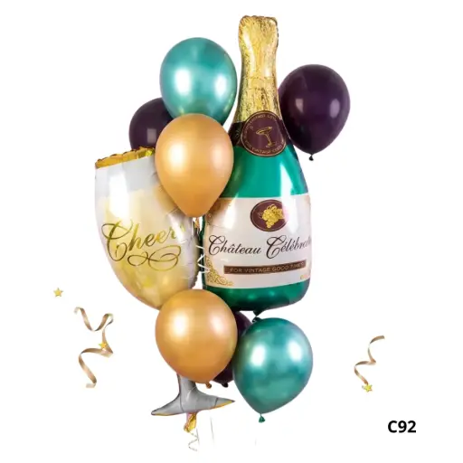 C92 GLOBO BOUQUET SURTIDO C92