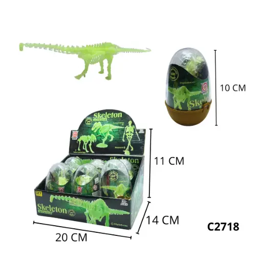 HUEVO DINO NEON HUESO C2718