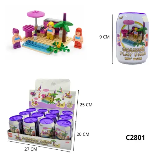 C2801 FICHAS DE ARMAR LATAS C2801