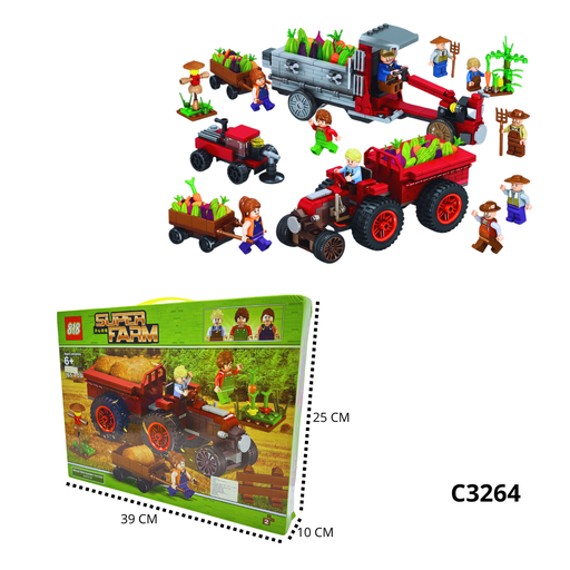 C3264 FICHAS DE ARMAR GRANJA C3264