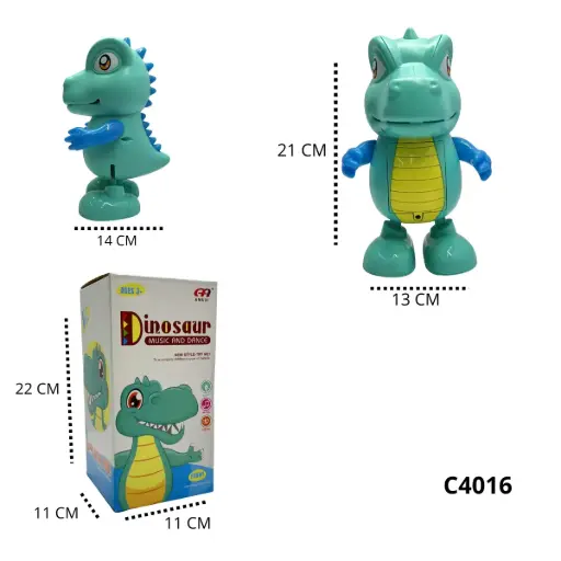 DINOSAURIO ELÉCTRICO QUE BAILA C4016
