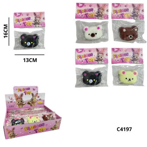 C4197 C4197 SQUISHY CARITA OSITO
